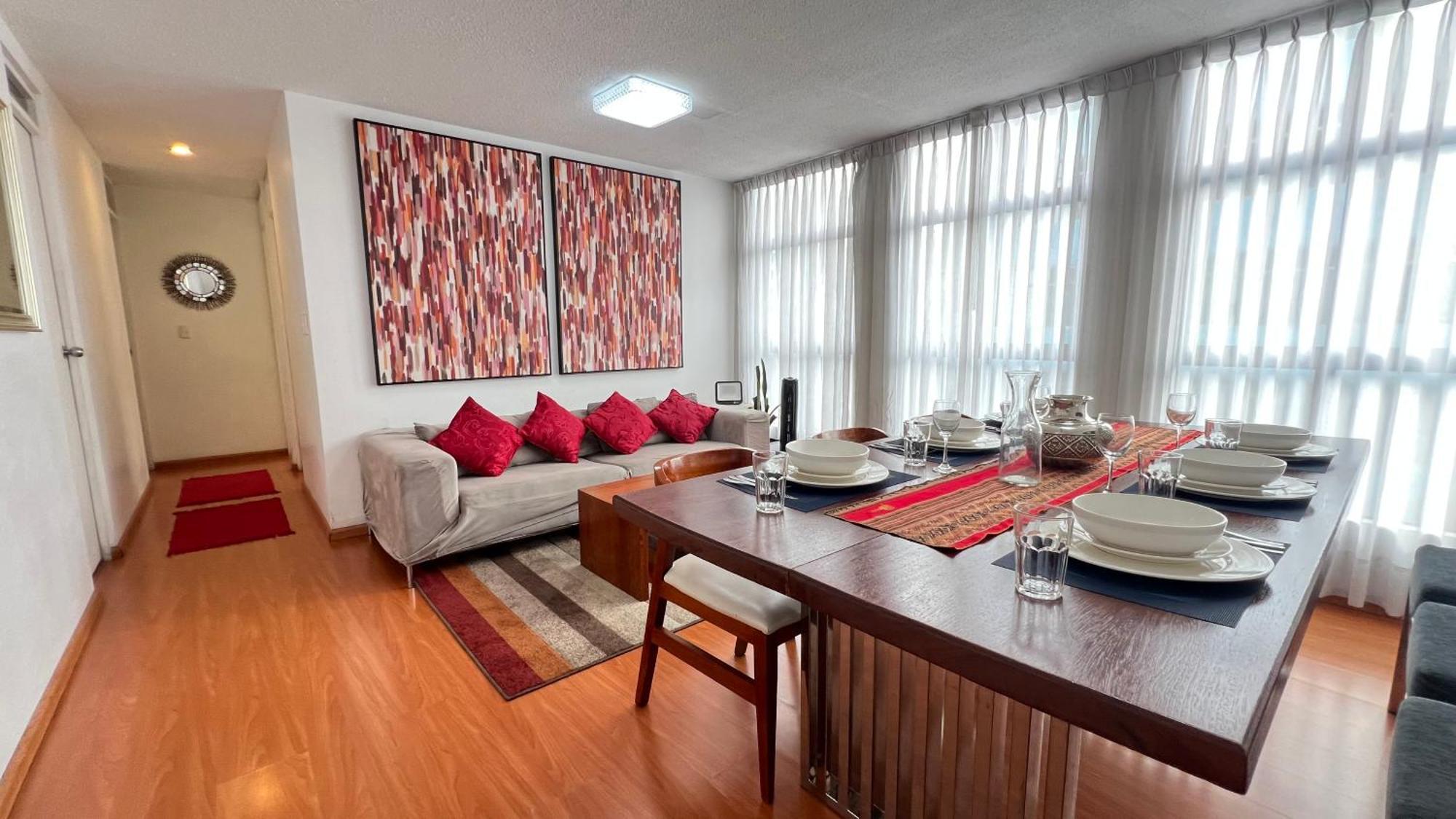 Exclusivo Dpto Moderno En El Corazon De Lima Con Wifi Ultra Rapido Apartman Kültér fotó