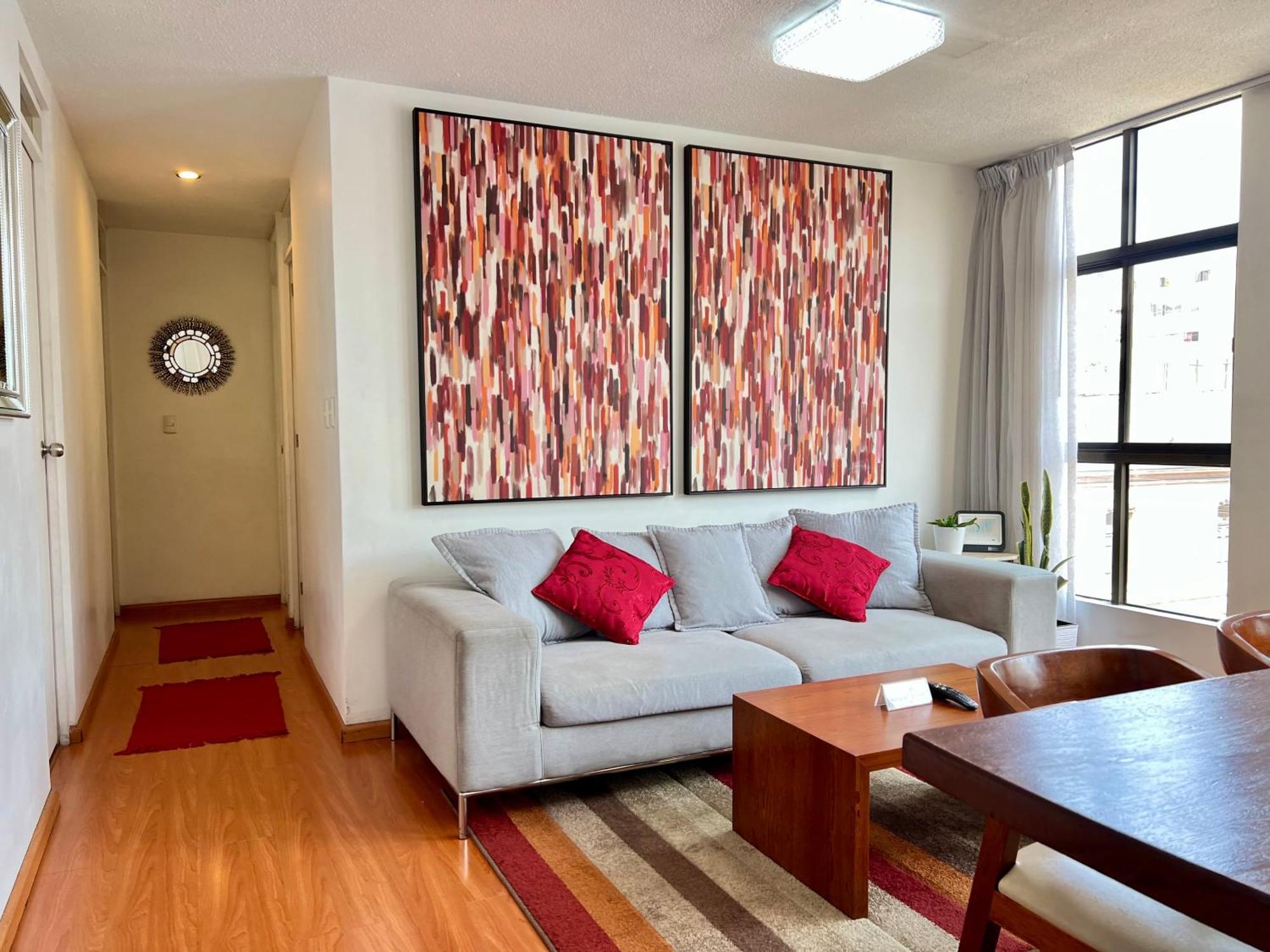 Exclusivo Dpto Moderno En El Corazon De Lima Con Wifi Ultra Rapido Apartman Kültér fotó