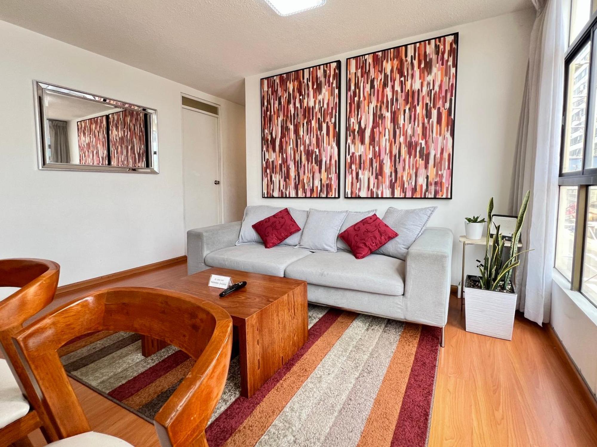 Exclusivo Dpto Moderno En El Corazon De Lima Con Wifi Ultra Rapido Apartman Kültér fotó